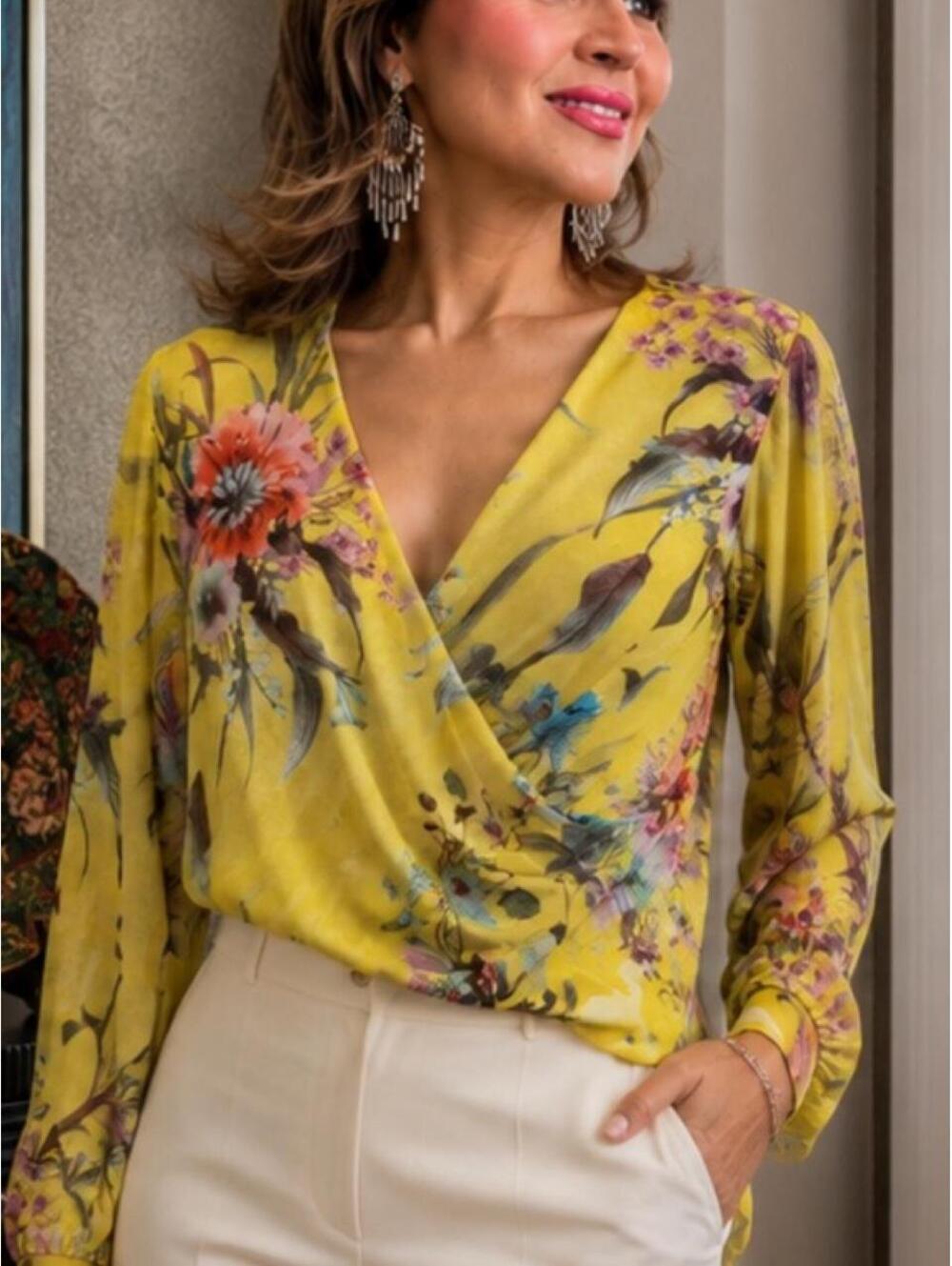 Fuzzi Floral Top
